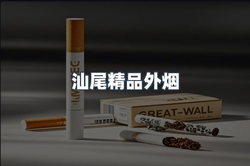 汕尾精品外烟